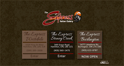 Desktop Screenshot of expressrestaurant.com